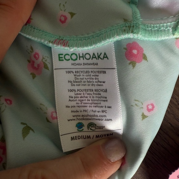 Hoaka Swimwear Triangle Bikini Top | Size M - Picture 5 of 5